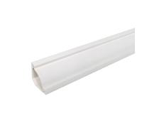 Mini Cable Trunking, Cable Trunking 25x25mm Multicolor 1m Pack Of 2(White)