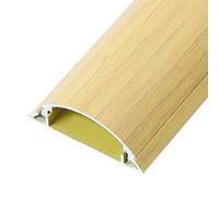 Mini Cable Trunking, Half Round Cable Cover For Wall And Floor Pack Of 2 1m Multicolor Multiple Sizes(Yellow,5#)