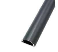 Mini Cable Trunking, Self-Adhesive Half Round Cable Cover Duct Trunking Wall Floor Pack of 2 1 m Multicolor Multiple Sizes(Grey,3#)