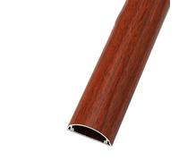 Mini Cable Trunking, Self-Adhesive Half Round Cable Cover Duct Trunking Wall Floor Pack of 2 1 m Multicolor Multiple Sizes(Red,2#)