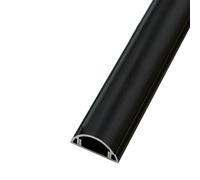 Mini Cable Trunking, Self-Adhesive Half Round Cable Cover Duct Trunking Wall Floor Pack of 2 1 m Multicolor Multiple Sizes(Red,7#)