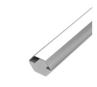 Mini Cable Trunking, Stainless Steel Cable Raceway Cover 1M for Floor Ceiling Corner Multicolor Multiple Sizes(Silver,4)