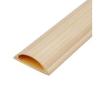 Mini Cable Trunking, TV Cable Duct For Wall Mount With Adhesive Pack Of 2 1m PVC Multicolor Multiple Sizes(B Style,5#)