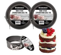 Mini Cake Tin Non-Stick Springform With Loose Base 12,5 cm Cheesecake Tin Pack Of 2