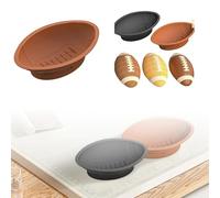 Mini Cake Tins Cake Non Stick Football Shaped Silicone Party Catering 3D Crumbled Chocolate Sports Themed Party (A, 29. 4X18. 5X7. 5cm)