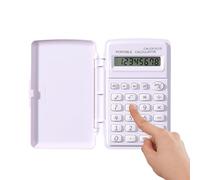 Mini Calculator - Lightweight Pocket with Cover Case, Durable Everyday Math Device, Fast Response Display for Work & Study | School Learning, Bookkeeping, Finance Tasks, Engineering Calculations