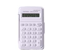 Mini Calculator - Pocket Calculator with Cover | Small Basic - for Teachers Accounting Cashiers Engineers Examining Home Office Business School Exams
