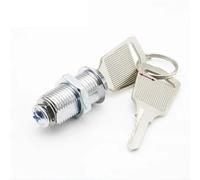 Mini Cam Lock with 2 Keys Diameter 12mm Zinc Alloy Easy Installed for Cinet Drawer Furniture Hardware G1 1Pcs(Length 25mm)