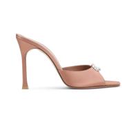 Mini Camelia Slipper - female - Amina Muaddi - Heeled Mules - Pink - 4 1/2 UK - Shoes 4 1/2 UK