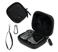 Mini Camera Case Compatible with DJI Osmo Nano - Waterproof PU Leather Storage Box, Lightweight Hard Shell Travel Bag for Camera Body & Lens Protection, Perfect for Travel, Hiking, and Daily Shooting