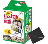Mini Camera Film: 20 Shoots Total, (10 Sheets x 2) - Capture Memories Anytime, Anywhere - Doomi Performance Cloth Solution for Perfect Picture Quality