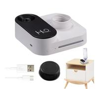 Mini Camera Humidifier, Bedroom Mist Maker, USB Auto Shut-Off Humidifier FOR Home And Travel, Portable No-Leak Water Vapor Device with 2 Mist Settings, Quiet Room And Nightstand Moisture Generator