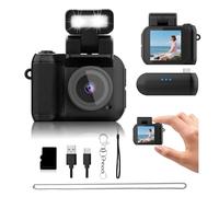 Mini Camera Keychain, Mini Retro Digital Camera, Action Cameras, Built-in 32GB Memory Card, Best Choice for Travel, Vlog Photography, Gift Giving