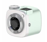 Mini Camera Shaped Portable Fan, 199 Adjustable Speed Handheld Fans USB Rechargeable Personal Desk Fan with LED Display, Clip Neck Travel Cooling Fans Quiet Strong Airflow for Outdoor,Office,C