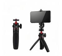 Mini Camera Tripod/Phone Stand, Lightweight Portable Tabletop Tripod with 1/4" Screw Mount for Vlog Travel Selfie Stick, for Sony ZV-1/II/ZV-E10, Canon R50, Pocket 3, Fujifilm X-S20/X-T5, Nikon Z8