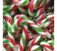 Mini Candy Canes 30pcs - Peppermint Flavour - Individually Wrapped Ideal for Birthday Gifts, Christmas Gifts, Party Bag Fillers