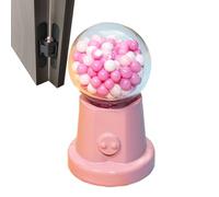 Mini Candy Machine Toy - Doll House Vending Decor, Desktop Treat Dispenser | Cute Miniature Display Ornament for Kids Playroom Table Shelf Decoration, Creative Collectible Snack Model Piece