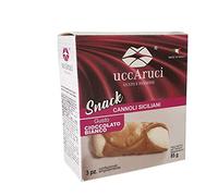 Mini Cannoli White Chocolate Snack - Uccaruci - Offer 5 Pieces