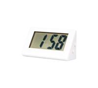 Mini Car Clock Small Digital Clock,LCD Digital Table Car Dashboard Desk Electronic Clock,No Tick Electric Desk Clock,Portable Desk Clock for for Car Dashboard Home Desk Office