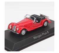 Mini Car Morgan PLUS 8 Retro Convertible Alloy Die Cast Car Model Adult Collection Boutique Display Gift for 1/43 Diecast Car