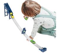 Mini Car Track - Toddler Catapult Launcher Set, High Speed Race Track | Fun Racing Educational Activity Game Toy, Interactive Learning Vehicle Ramp Playset for Children Parties Indoor Entertainment