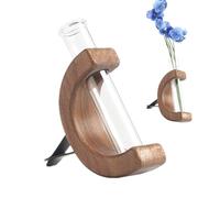 Mini Car Vase: Glass Container With Vent Clip, Plant Holder With Fresh Air For Car, Compact Decorative Charm With Stable Fixing Function | Decoration