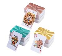 Mini Card Game - Waterproof Table Game, Compact Portable Design Card Entertainment for Family Party | For Adults Magicians Travellers Collectors Camping Bars Clubs Event