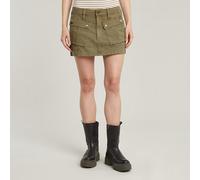 Mini Cargo Skirt - Green - Women 27