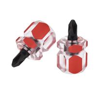 Mini Carrot Head Sewing Machine Screwdriver Kit - 2 Piece Screwdriver Set and Small Screwdriver Set, Hand Tools with Easy-Grip Handle, Portable Ratchet Screwdriver and Everyday Repair Tools