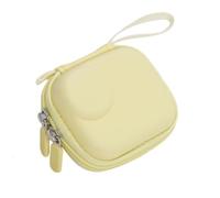 Mini Carrying Case for DJI Osmo Nano Waterproof for Pocket Camera Body Bag, Portable Compact PU Storage Bag Protective Case (Yellow)