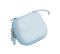 Mini Carrying Case for DJI Osmo Nano Waterproof for Pocket Camera Body Bag, Portable Compact PU Storage Bag Protective Case (Blue)