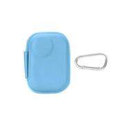 Mini Carrying Case for Insta360 GO Ultra Camera Hard Shell Lens Protection Storage Bag Travel Portable Weather-Resistant & Splashproof Cases with Carabiner Action Camera (Blue)