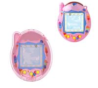 Mini Carrying Case for Tamagotchi Paradise, Storage Case Portable Organizer Shockproof PC Protective Cover (transparent pink)