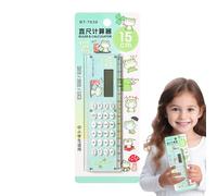 Mini Cartoon Desk Calculator | Portable Digital Calculator | Compact and Fun Math Tool with Big Buttons and Clear Display | Lightweight Calculator Ideal for Student Use
