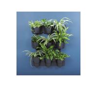 (Mini Cascade) Vertical Standing Garden Flower Pots Cascade Balcony Anthracite Plant Wall