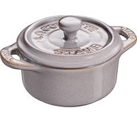 Mini Casserole Round Antique Grey 10 cm