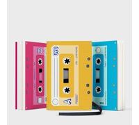 Suck UK | Cassette Tape Mini Notebooks | 3 Pack Small Notebooks Pocket Size | 80s Music Themed Novelty Gifts For Men | Small Note Pads & Pocket Notebook | Notebook & Retro Lined Note book