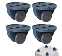 Mini Casters | Box Caster Wheels,Mini Rolling Wheels, Small For Projects, 4 Sticky Pulleys, Furniture Pulley Caster For Moving Carton
