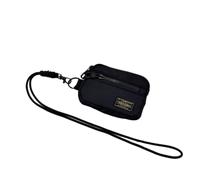 Mini Casual Portable Wallet with Lanyard Outdoor Key Card Holder Multi-Functional Earphone Storage Bag Unisex Nylon Key Chain