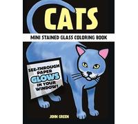 Mini Cats Stained Glass Coloring Book (Little Activity Books)