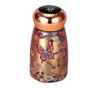 Mini Ceramic Cup - 250ml Portable Insulated Mug, Intelligent Temperature Control | Compact Small Water Cup Travel Coffee Tea Bottle for Office Home Outdoor Daily Use