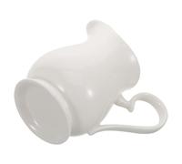 Mini Ceramic Milk Jug Creamer White Porcelain 280ml