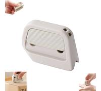 Mini Ceramic Paper Cutter,Auto-Retract Ceramic Mini Box Cutter,Stays Sharp Up to 10X Longer,Pocket Sized,Fridge Magnet Design for Home Office Travel
