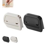 Mini Ceramic Paper Cutter Auto-Retractable Safety Blade with Magnetic Design - Pocket Sized Utility Knife for Opening Boxes Envelopes Crafts DIY Home Office Use (2pcs)