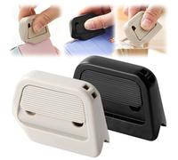 Mini Ceramic Paper Cutter, Automatic Rebound Safety Slice Box Cutter, Ceramic Box Cutter, Micro Blade Exposed 7mm, Mini Box Cutters for Office Home DIY Crafts with Keychain Hole (K+B)