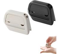 Mini Ceramic Paper Cutter, Ceramic Safety Blade, Pocket Sized, Auto-Retractable, Stays Sharp Up to 10X Longer, Portable Safety Package Box Opener for Daily Use (2PCS)