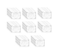 Mini Certificate of Authenticity, 5 x 7 Inch Premium Certificates, Perfect for Valuations, Gifts, Collectibles and Artwork (Pack of 96)