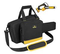 Mini Chainsaw Case Compatible with DEWALT 20V MAX Pruning 8-inch (DCCS623B),Waterproof Chainsaw Storage Bag Fits for BITOON & RYOBI Brushless 6In 8In Cordless Power Chainsaw&Accessories (Bag Only)