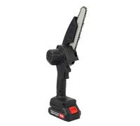 Mini Chainsaw Cordless, Battery Operated Electric Chain Saw with 2 Batteries and Charger, 6-Inch Hand Held Power Saw for Wood Cutting, Tree Pruning, and Branch Trimming