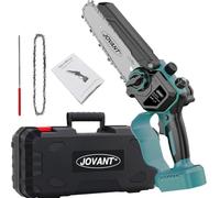 Mini Chainsaw Cordless for JOVANT Battery (No Battery), Electric Chainsaw with Auto Oiler-System Small Handheld Saw JOVANT 6-inch Power Chain Saws (Tools Only)